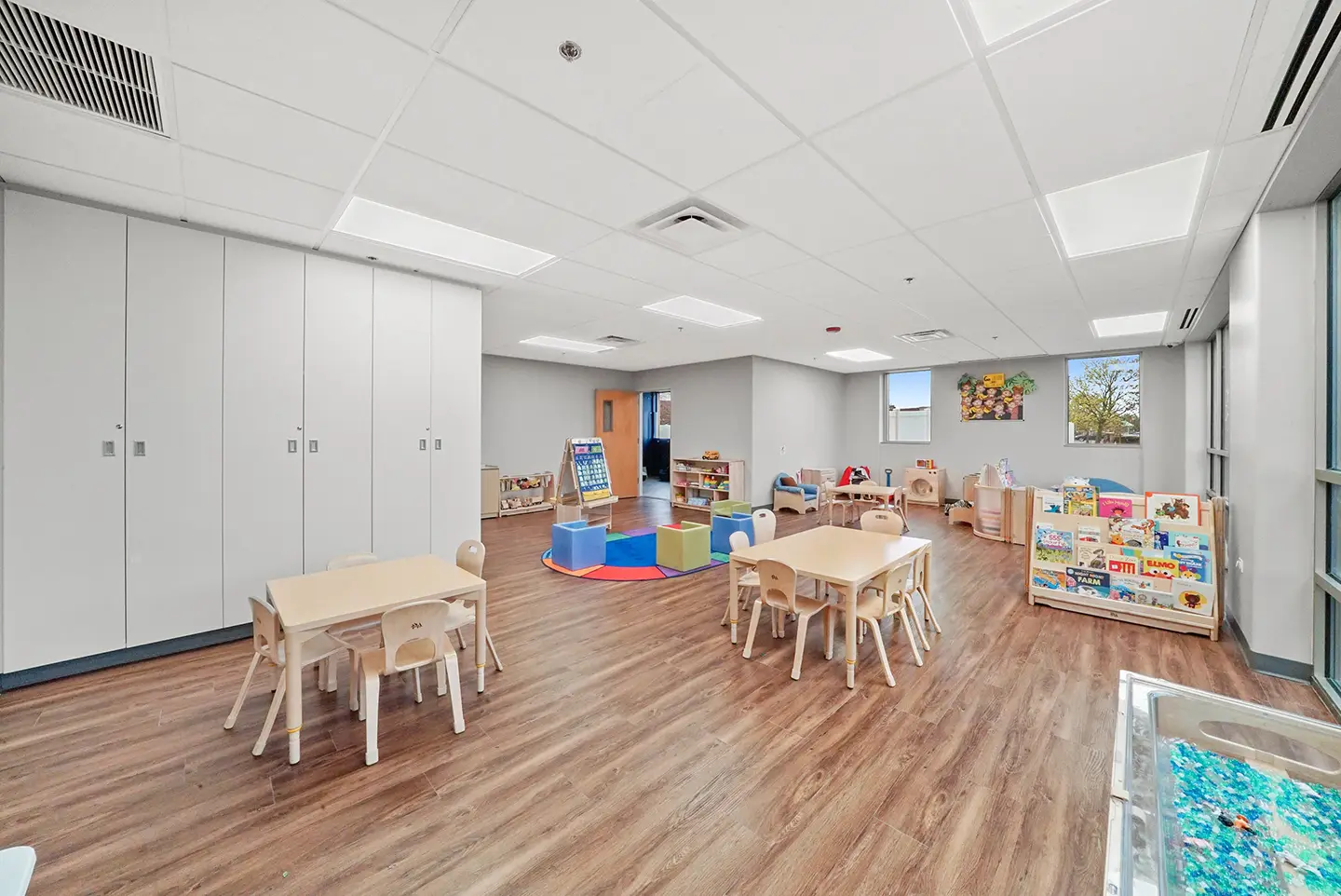 Therapeutic preschool and kindergarten classroom in Wheaton, Illinois. Therapeutic preschool and kindergarten classroom in Wheaton, Illinois.